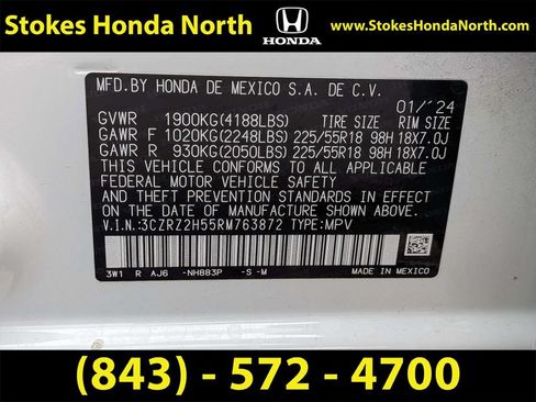 Used 2024 Honda HR-V Sport image 7