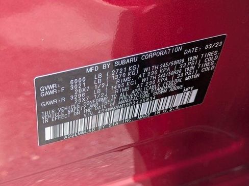 Certified 2023 Subaru Ascent Touring AWD/4WD image 48