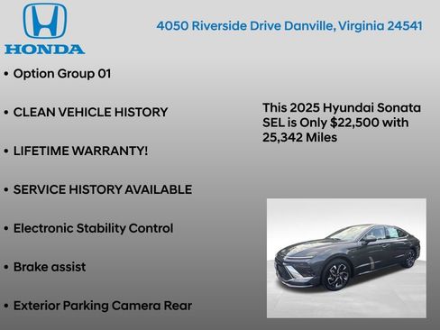 Used 2025 Hyundai Sonata SEL FWD image 7
