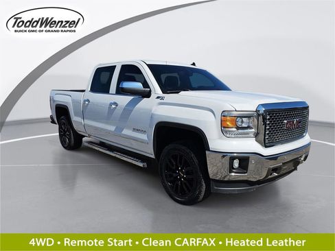Used 2014 GMC Sierra 1500 SLT w/ SLT Crew Cab Value Package AWD/4WD image 1