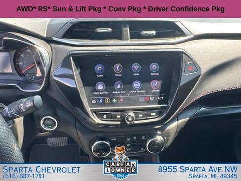 Used 2022 Chevrolet TrailBlazer RS w/ Sun and Liftgate Package AWD/4WD image 19