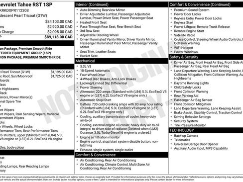 Used 2023 Chevrolet Tahoe RST AWD/4WD image 25