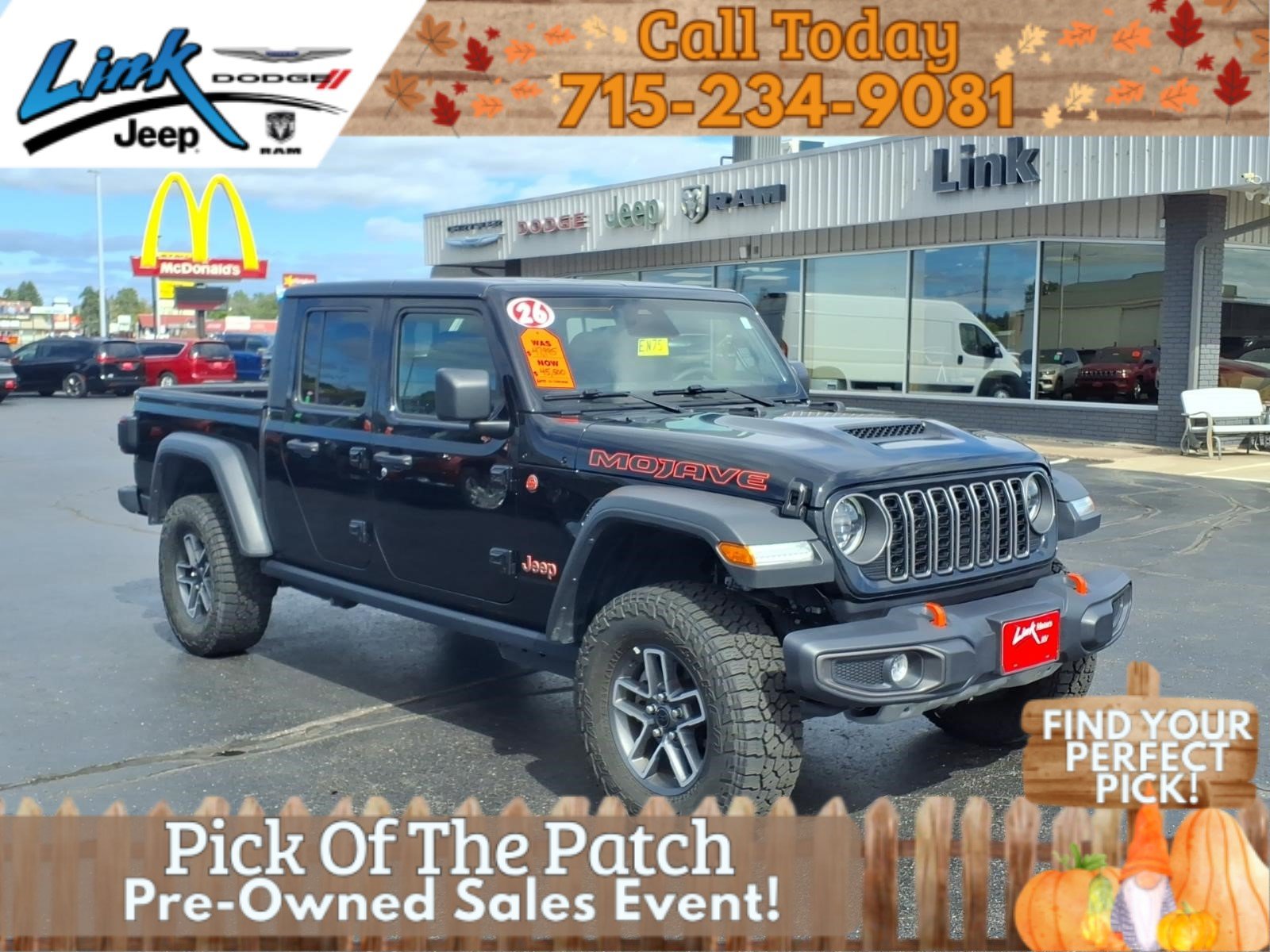 Used 2026 Jeep Gladiator Mojave AWD/4WD image 1