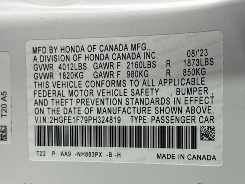 Used 2023 Honda Civic EX image 27