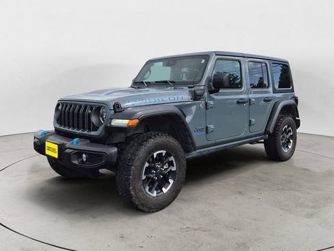 Used 2024 Jeep Wrangler Unlimited Rubicon 4xe w/ Technology Group AWD/4WD image 1