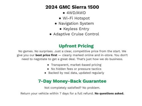 Used 2024 GMC Sierra 1500 Denali w/ Denali Reserve Package AWD/4WD image 2
