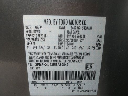 Used 2024 Ford Edge SEL image 33