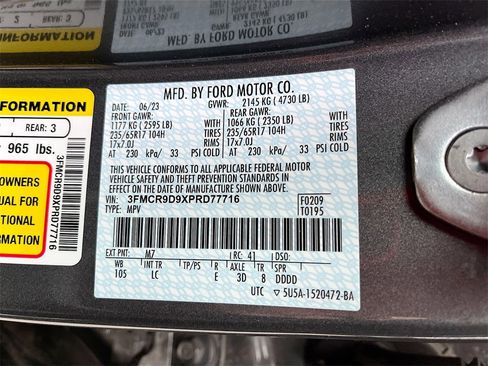 Used 2023 Ford Bronco Sport Badlands image 29