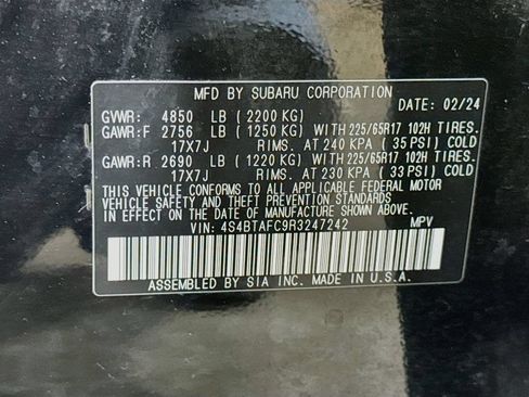Used 2024 Subaru Outback Premium AWD/4WD image 43