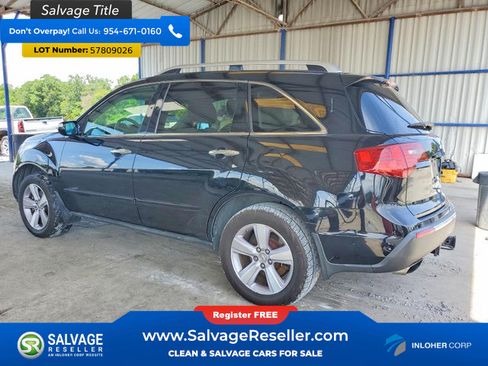 Used 2013 Acura MDX w/ Technology & Entertainment AWD/4WD image 3
