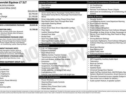 Used 2020 Chevrolet Equinox LT FWD image 32