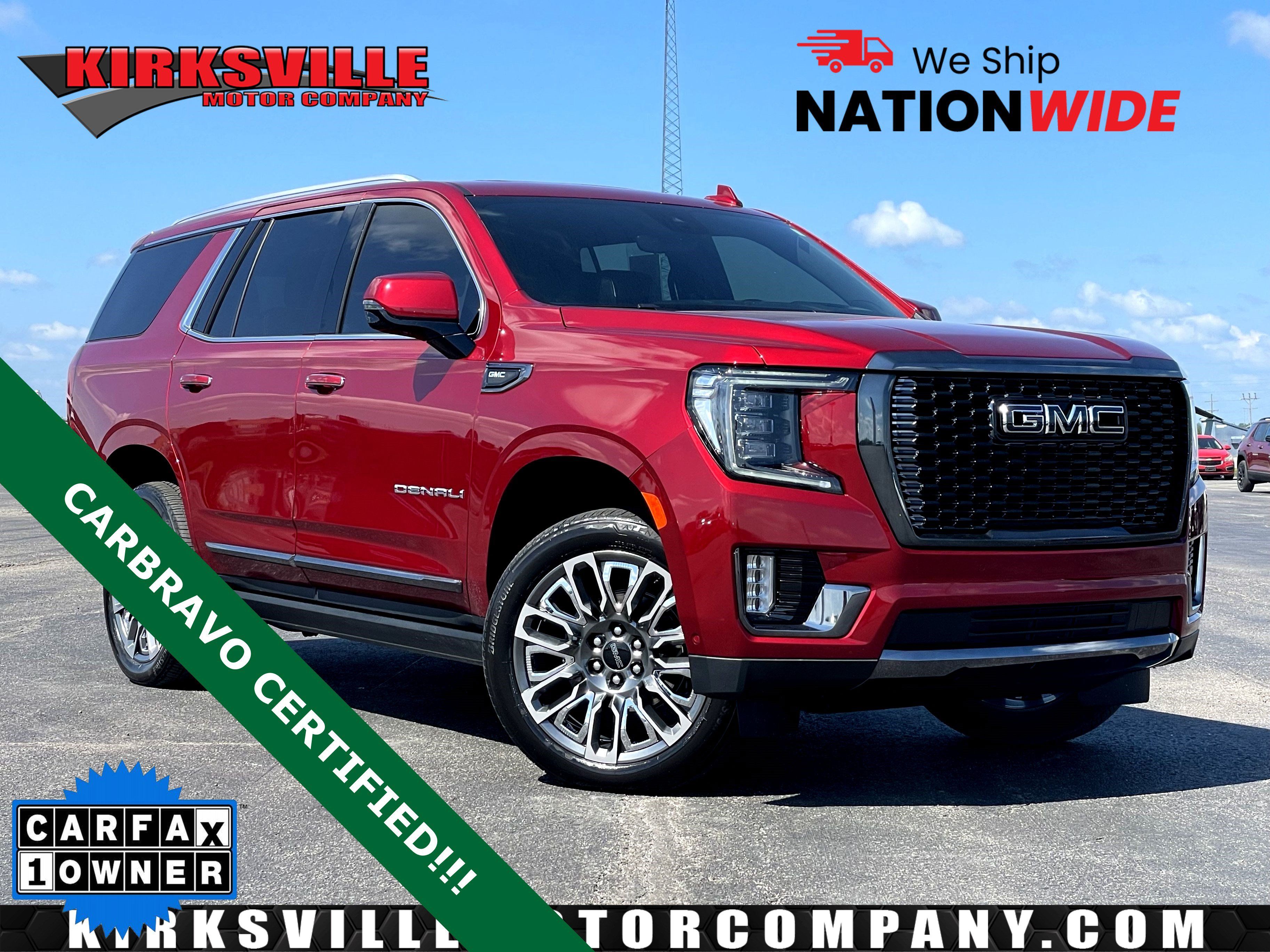 Certified 2023 GMC Yukon Denali Ultimate w/ LPO, Floor Liner Package AWD/4WD image 1