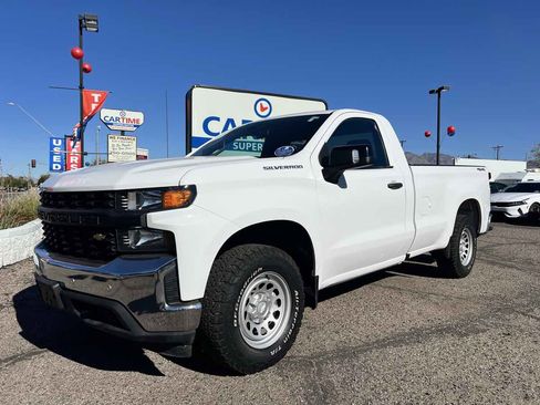 Used 2021 Chevrolet Silverado 1500 W/T w/ WT Convenience Package AWD/4WD image 1