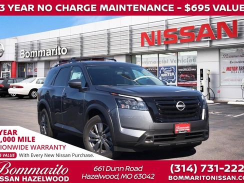 New 2025 Nissan Pathfinder SV w/ Black Appearance Package image 1