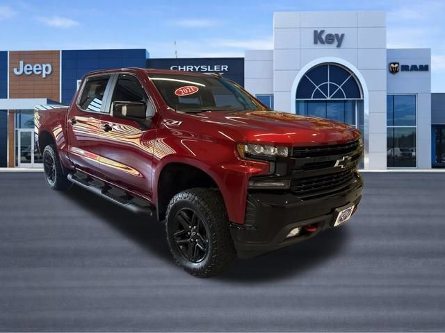 Used 2021 Chevrolet Silverado 1500 LT Trail Boss w/ Convenience Package II AWD/4WD image 13