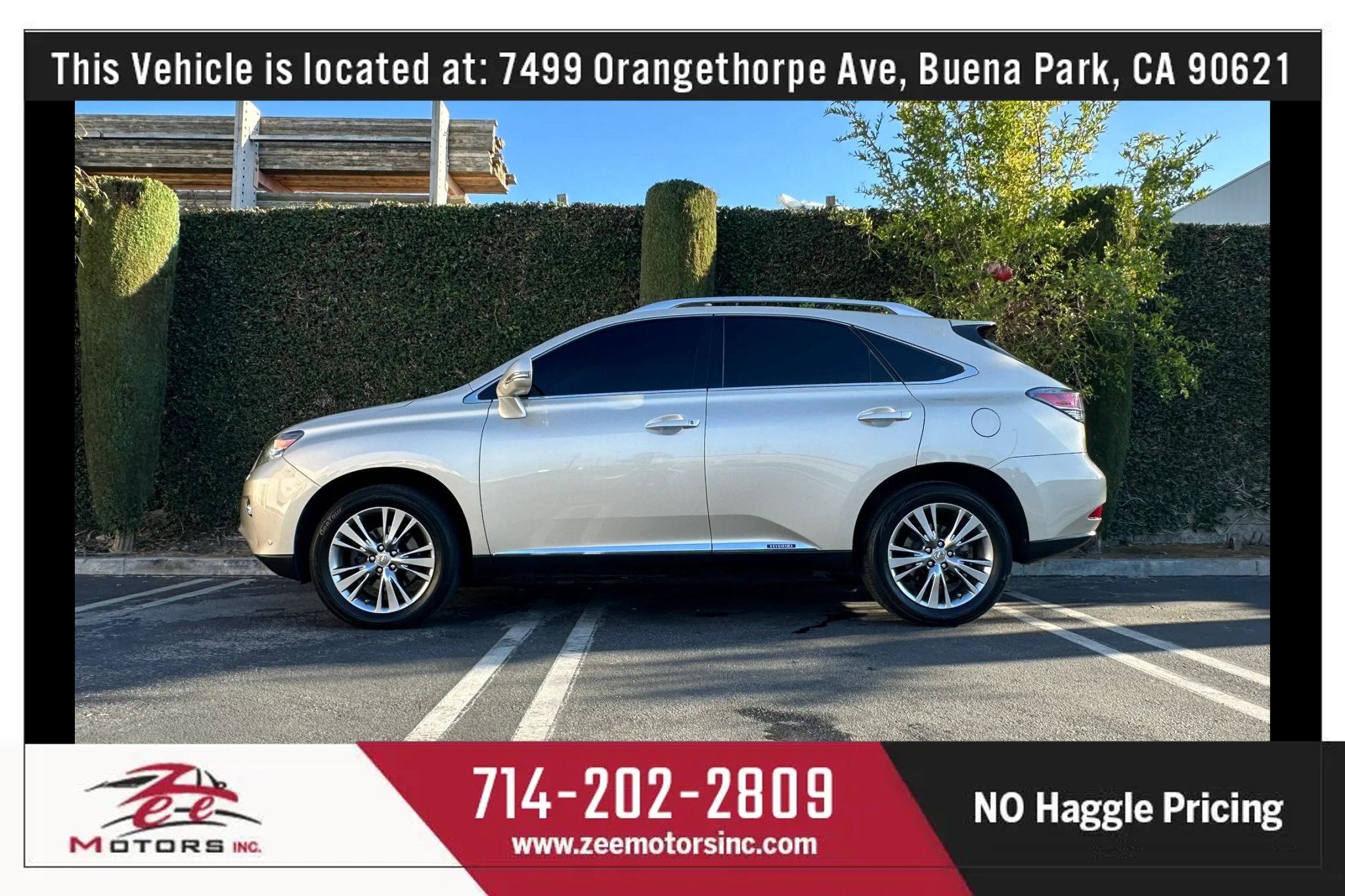 Used 2013 Lexus RX 450h AWD w/ Navigation Pkg image 11