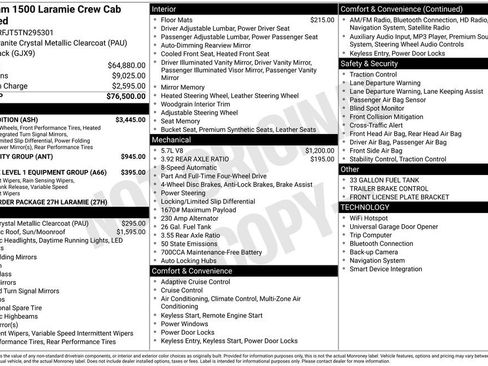 New 2026 RAM 1500 Laramie w/ Night Edition image 32