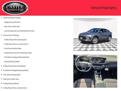 New 2026 Buick Envista Sport Touring w/ Convenience I Package FWD image 3