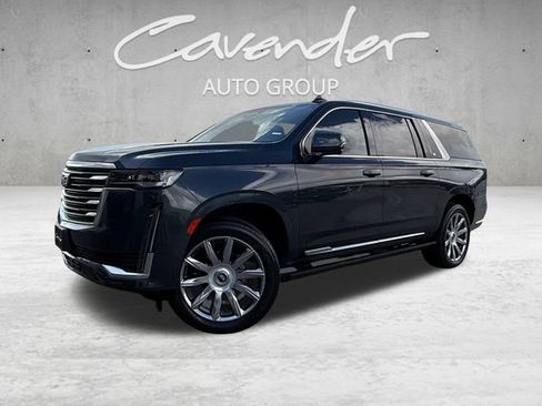 Used 2022 Cadillac Escalade ESV Premium Luxury Platinum w/ Heavy-Duty Trailer Package AWD/4WD image 1