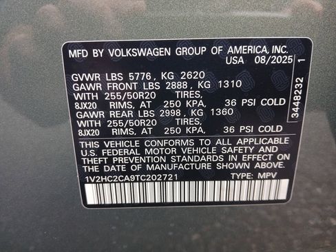 New 2026 Volkswagen Atlas Cross Sport SE image 28