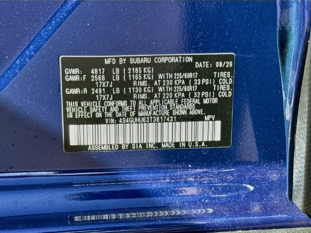 New 2026 Subaru Crosstrek 2.5i Wilderness AWD/4WD image 23
