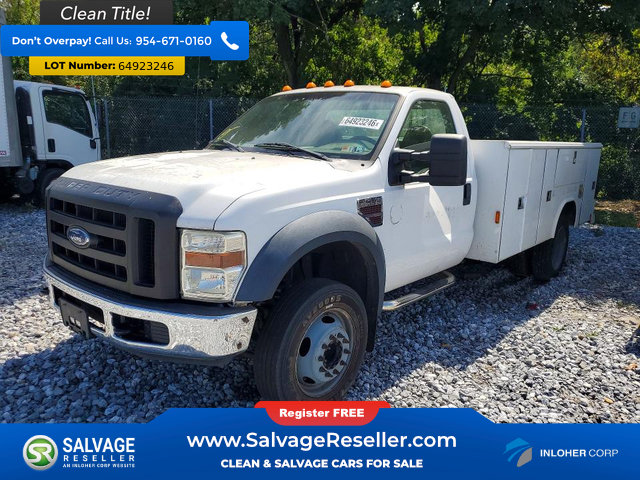 Used 2008 Ford F450 2WD Regular Cab Super Duty image 1