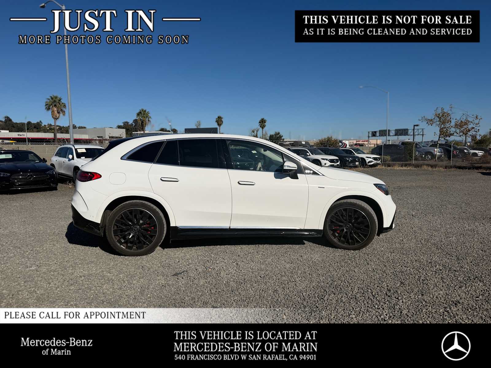 Used 2024 Mercedes-Benz EQE AMG 4MATIC SUV image 3