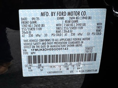 New 2025 Ford Explorer Active w/ Active Comfort Package image 49