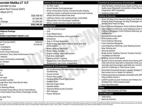 Used 2024 Chevrolet Malibu LT image 26