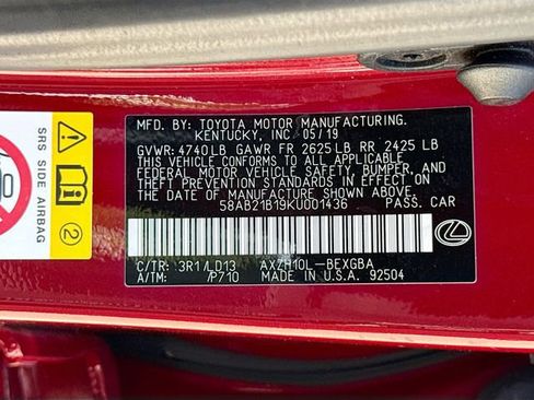 Used 2019 Lexus ES 300h FWD image 42