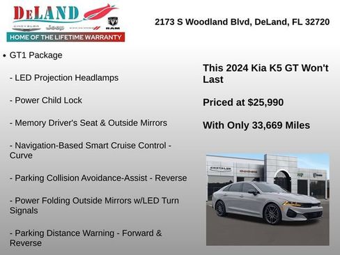 Used 2024 Kia K5 GT w/ GT1 Package image 12