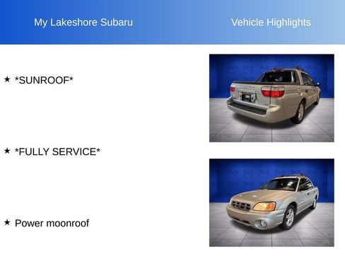 Used 2003 Subaru Baja Sport AWD/4WD image 9