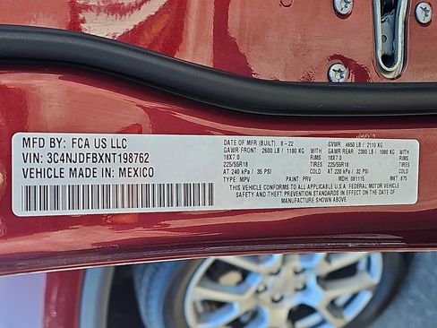 Used 2022 Jeep Compass Latitude w/ Sun and Sound Group image 27