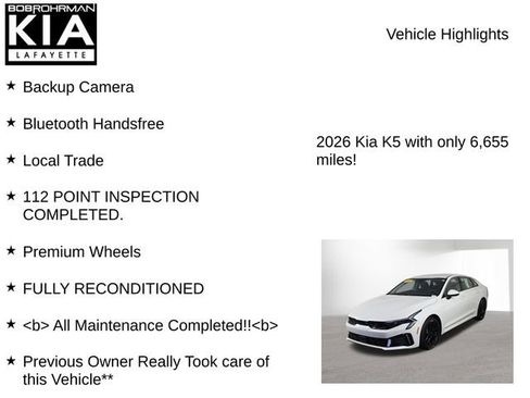 Used 2026 Kia K5 LXS FWD image 7