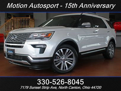 Used 2018 Ford Explorer Platinum