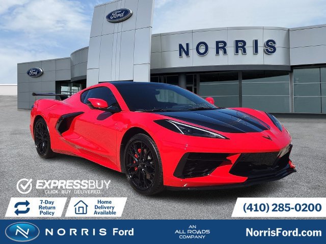 Used 2023 Chevrolet Corvette Stingray Preferred Cpe w/ Battery Protection Package RWD image 1