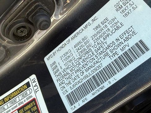 Used 2018 Honda CR-V Touring image 31