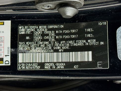 Certified 2019 Toyota 4Runner SR5 Premium image 29