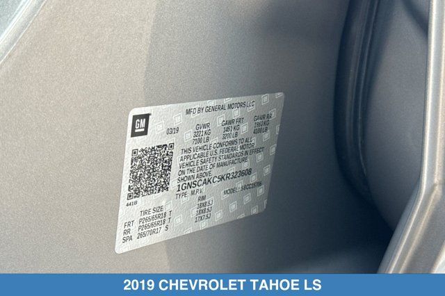 Used 2019 Chevrolet Tahoe LS RWD image 32