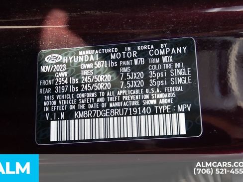 Used 2024 Hyundai Palisade Calligraphy image 43