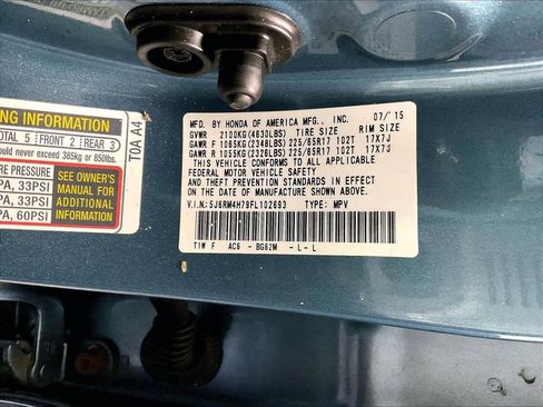 Used 2015 Honda CR-V EX-L image 34