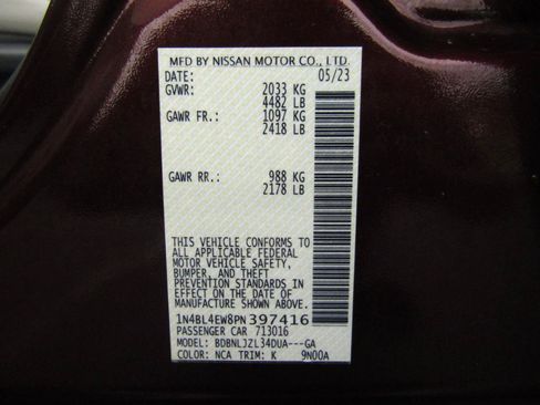 Used 2023 Nissan Altima 2.5 SL AWD/4WD image 27