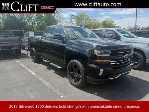 Used 2018 Chevrolet Silverado 1500 LT w/ Redline Edition AWD/4WD image 1