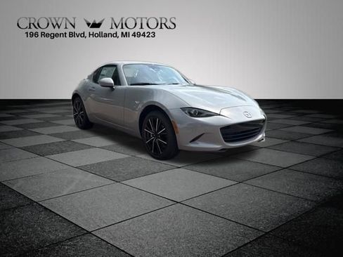 New 2026 MAZDA MX-5 Miata RF Grand Touring w/ Weather Package RWD image 1