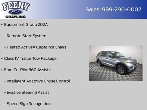 Used 2023 Ford Explorer XLT w/ Equipment Group 202A image 12