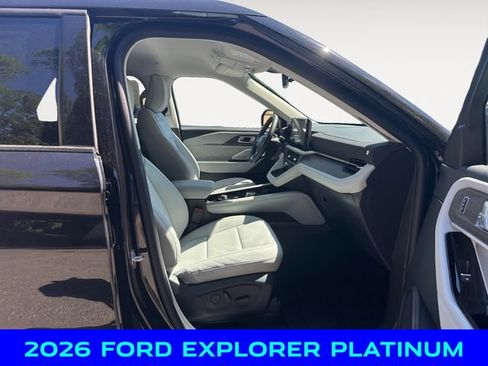 New 2026 Ford Explorer Platinum w/ LUX Leather Package AWD/4WD image 15