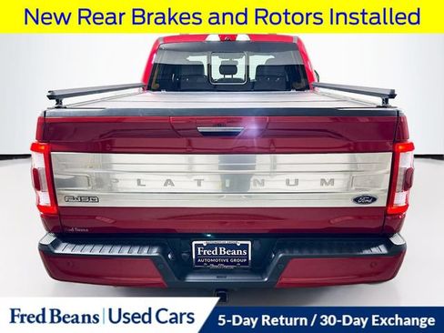 Certified 2021 Ford F150 Platinum w/ Equipment Group 701A High AWD/4WD image 8