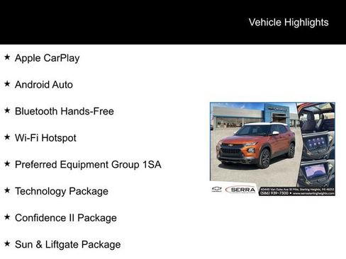 Certified 2023 Chevrolet TrailBlazer ACTIV w/ Sun and Liftgate Package AWD/4WD image 4