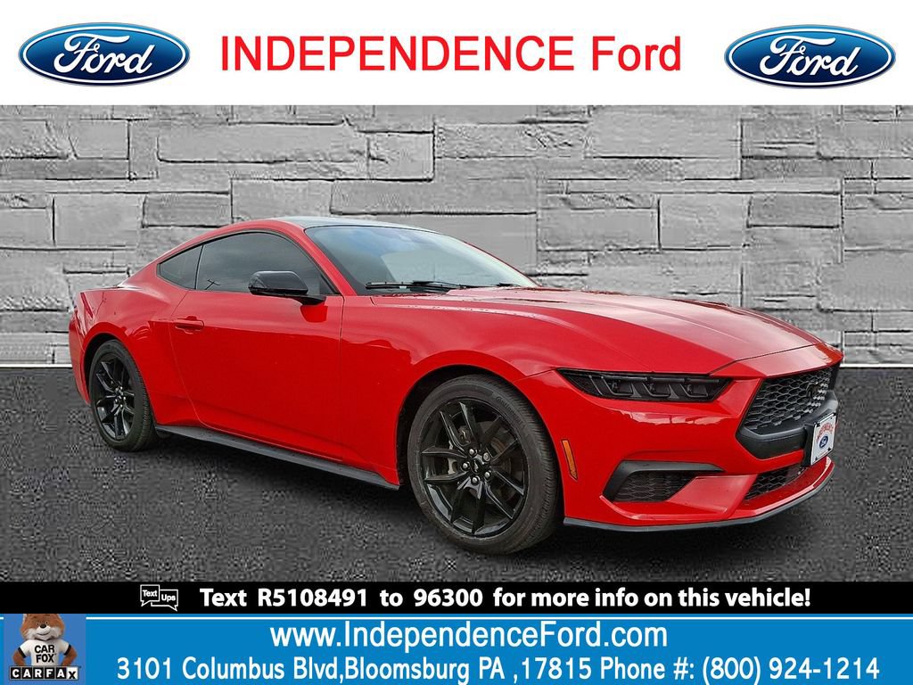 Certified 2024 Ford Mustang Premium RWD image 1
