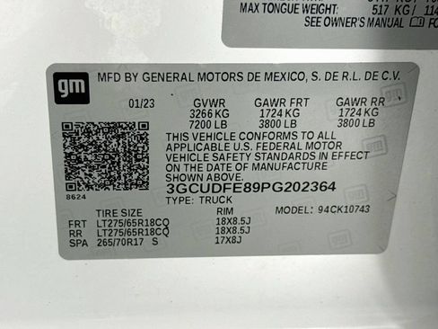 Certified 2023 Chevrolet Silverado 1500 LT Trail Boss AWD/4WD image 32
